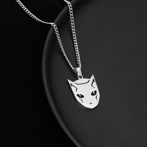 Collar de Anime <span class=keywords><strong>Kira</strong></span> Yoshikage Cosplay Unisex colgante de acero inoxidable gargantilla accesorios de joyería nuevos estilos - Product Image 2