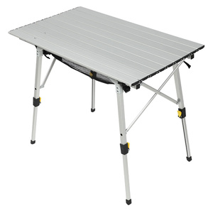 Mesa de Picnic <span class=keywords><strong>Plegable</strong></span> Portátil con Superficie de Aluminio para Camping - Product Image 4