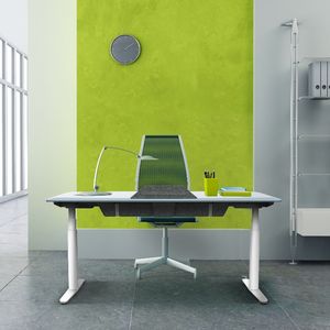 Escritorio Eléctrico Moderno Convertible de Metal ZGO con Altura Ajustable para el Hogar y la Escuela, 575-1255 mm, <span class=keywords><strong>2</strong></span> Motores, Blanco - Product Image 5