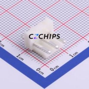 HX39601-3A Wire-to-Board Pin Header Through hole Component (THT),P=3.96mm Connector 1x3P 3.96mm Through Hole VH - Product Image 1