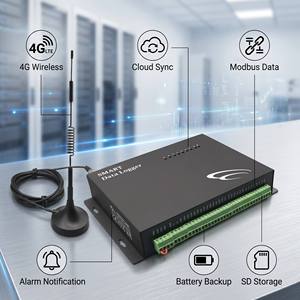 LTE Server Room <b>Temperature</b> Humidity Monitor with SMS Alert for IT Infrastructure - Product Image 1