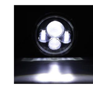 Phares de voiture LED de 7 pouces avec halo Angel Eye, adaptés aux accessoires de modification de phares de moto Harley - Product Image 2