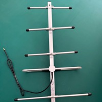 Antenne Yagi Directionnelle Portable UV 430/435 MHz pour Radioamateur – Compagnon Idéal pour Interphone et Diffusion HAM – Antenne Yagi Puissante