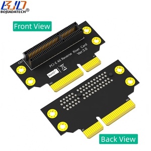Factory Reverse <span class=keywords><strong>PCI</strong></span> Express <span class=keywords><strong>PCI</strong></span>-E 3,0 4X Slot a X4 Adapter Riser <span class=keywords><strong>Card</strong></span> para 2U Server Case-Dirección de instalación hacia la <span class=keywords><strong>CPU</strong></span> - Product Image 3