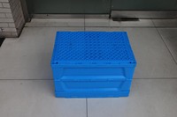 NEXARA Boîte pliante en plastique HDPE pour le stockage et le transport des fruits et légumes