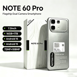 ราคาโรงงาน โน้ต 60 โปร สมาร์ทโฟน ระบบแอนดรอยด์ 15 ความจุ 512GB 1TB โทรศัพท์มือถือความจุเยอะ ขายส่งจำนวนมาก - Product Image 2