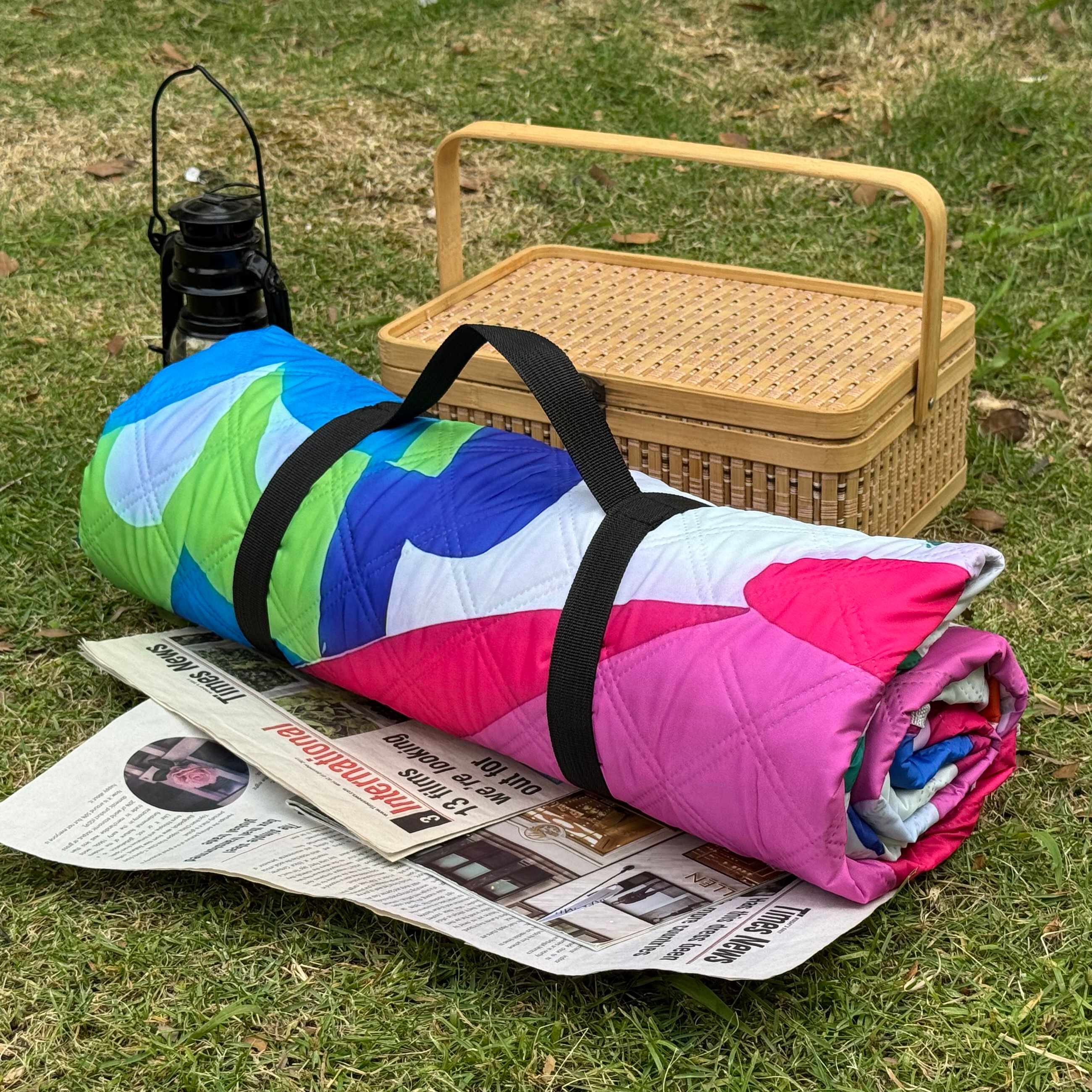 Dualoai Food Warming Mat Bag Heat Resistant Oxford Carry Bag For Home Outdoor Buffet - View #6