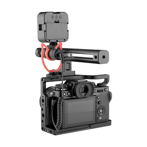 Shuangu — Cage pour appareil photo Dslr, en alliage d'aluminium pour <span class=keywords><strong>FUJIFILM</strong></span> XT2/<span class=keywords><strong>XT3</strong></span>, à poignée C19 - Product Image 4
