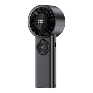 Ventilador de Mano Portátil Recargable Tipo-C con Batería de Litio 18650 de 3600mAh y 5 Velocidades de Larga Duración - Product Image 1