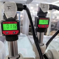 Transmetteur de pression numérique RS485 0-10V 4-20mA avec 0-4bar 0-100bar 0-300bar Transducteur de pression LCD M20*1.5 Capteur de pression