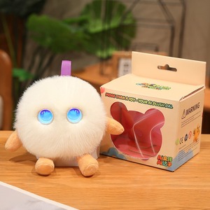 Llavero de peluche de conejo personalizado al por mayor, juguete interactivo inteligente, para venta al por menor y regalo - Product Image 1