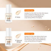 Krim BB Tahan Air Label Pribadi SPF50 PA+++ Alas Bedak Cair