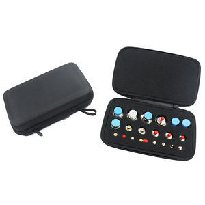 OEM 맞춤형 로고 PU EVA 방수 휴대용 하드쉘 블랙 전자제품 여행용 가방 - Product Image 4