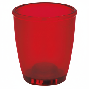 Collezione Spirella Toronto, Portaspazzolino 8,5 x 9,5 cm, Polistirolo, Rosso - Product Image 2