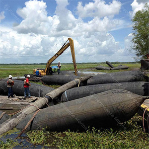 Bolsas de aire de caucho marino reutilizables resistentes al desgaste para construcción de alcantarillas, lanzamiento y amarre de embarcaciones en astilleros - Product Image 6