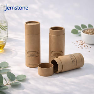 หลอดกระดาษคราฟท์ทรงกระบอกย่อยสลายได้ทางชีวภาพสำหรับบรรจุภัณฑ์ผลิตภัณฑ์ดูแลสุขภาพ อาหารเสริม ชา กาแฟ - Product Image 6