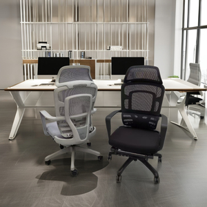 Silla <span class=keywords><strong>de</strong></span> <span class=keywords><strong>Oficina</strong></span> Moderna con Elevación, Malla Transpirable, Respaldo Medio, Giratoria, Reposabrazos 3D, <span class=keywords><strong>Ruedas</strong></span> Silenciosas - Product Image 6