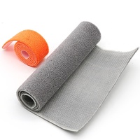 Attache de câble écologique dos à dos Sangles de fixation double face Bande de reliure à double crochet et boucle latérale réglable