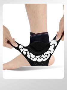 Custom One-Size Lightweight Neoprene Compression Anti-sprain Ankle <b>Support</b> Open <b>Heel</b> Design Unisex Ankle Wrap Brace - Product Image 4