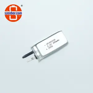 3V 650mAh软包装li-mno2电池用于hadchimals CP401536