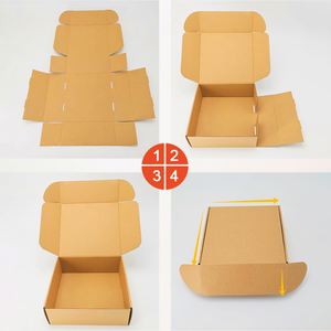 בתפזורת זול לוגו מותאם אישית ריק קרטון קרטון נייר בוקסלסר אריזה - Product Image 2