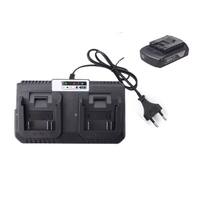 Chargeur rapide OEM personnalisé à 4 baies avec pieds emboîtables pour configuration multi-unités empilables