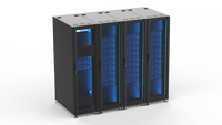 42U rak pusat data pengontrol khusus kabinet data rak server 19 inci peralatan saklar jaringan