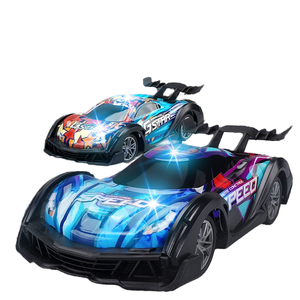 Voiture télécommandée RC pour enfants de course professionnelle 4WD dérive haute vitesse GTR jouet avec lumières LED voiture de sport pour garçons - Product Image 3