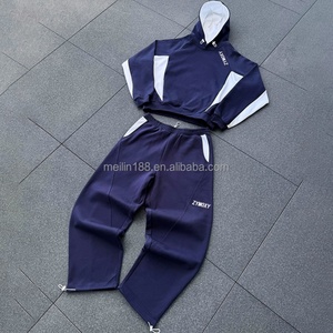 Custom Tracksuit Manufacturer <b>Jogging</b> <b>Suit</b> Baggy Sweatpants and Hoodies Set Two Piece Oversized Heavyweight Sweat <b>Suit</b> Men - Product Image 1