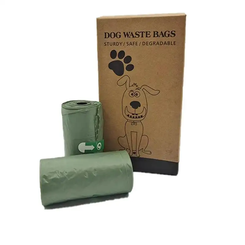 Groothandel Hond Poepzak Eco Vriendelijke Dikke Custom Logo Gedrukt Biologisch Afbreekbare Afvalzakken Voor Honden