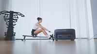 Banc de musculation pliable 5-en-1 réglable pour usage domestique, banc de fitness portable et pliable pour l'entraînement de force