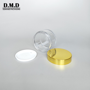 Bán Buôn Rỗng Pet <span class=keywords><strong>100</strong></span> <span class=keywords><strong>Ml</strong></span> 120 Gram 250Ml Rõ Ràng Vòng 8Oz Sinh Thái Thân Thiện Với Cơ Thể Bơ Lọ 200Ml Mỹ Phẩm Jar Với Vàng Nắp - Product Image 5