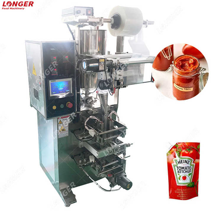 High-accuracy Automatic Ginger Garlic Paste Pouch Packing Machine