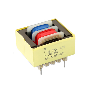 Customized E128-14W <strong>Electronic</strong> <strong>Transformer</strong> Coil Potting Low Frequency Power <strong>Transformer</strong> with Pins for Old Product Category - Product Image 1