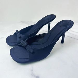 Sandales noires pour femmes, sandales à bout ouvert, talons aiguilles sexy 2024 - Product Image 5