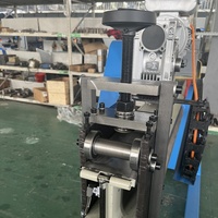 Machine de pliage de tubes ronds de 1,2 mm (calibre 18) conforme à la norme CE, pour la fermeture des coutures de conduits de ventilation de 1400 mm