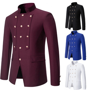 S3086R Nouveaux Costumes de <span class=keywords><strong>Mariage</strong></span> et de Garçon d'Honneur Faits Main de Haute Qualité, Grande Taille, Style <span class=keywords><strong>Simple</strong></span> et Tendance, Meilleures Ventes - Product Image 5