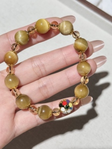 UM Jewelry Copper Fashionable and Delicate <b>Beaded</b> <b>Bracelet</b> For Unisex Daily Wear and Gift - Product Image 1
