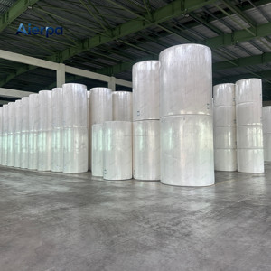 Rotolo Jumbo <span class=keywords><strong>di</strong></span> <span class=keywords><strong>Carta</strong></span> Igienica a 2 Veli, Materiali Grezzi <span class=keywords><strong>di</strong></span> Alta Qualità, Asciugamani <span class=keywords><strong>di</strong></span> <span class=keywords><strong>Carta</strong></span>, Rotolo Madre per Tovaglioli - Produttore OEM Cinese Più Economico - Product Image 2