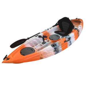Kayak à pagaie spécial à siège unique Vicking Hot Sell 9 pieds, kayak de pêche Sit-on-top, canoë pour 1 personne, Sit-on-top - Product Image 4