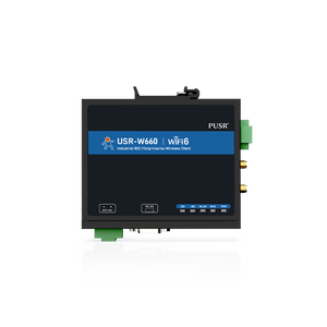 GCSY Çift Bantlı RS232 RS485 Seri - WiFi6 Dönüştürücü, MQTT SSL Quacomm Gigabit Portlu USR-W660 - Product Image 1