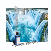 Impresora de Pared con Ruedas LC-A2, Máquina de Pintura de Pared de Alta Definición, Dibujo Automático de Pinturas y Arte Mural, Tinta de Sublimación