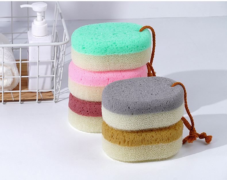 Factory Price Two tone Honeycomb Loofah