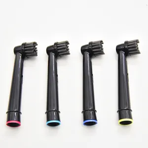 Fibre Biodegradable Teeth Brush Heads Bamboo Charcoal Toothbrush Head 4 Pcs/pack SB17a