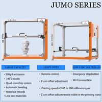 Imprimante 3D industrielle à granulés JUMO 1000 mm grand format, extrusion à vis haute performance, imprimante 3D à granulés plastiques, faible coût