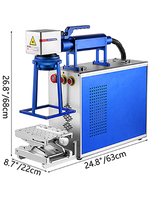 Sihao Durable en utilisation 50W 200*200mm zone de travail Raycus Machine de marquage de fibres pour les matériaux métalliques
