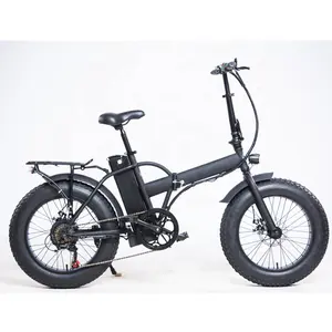 Bicicleta eléctrica plegable de 20 pulgadas, Ebike de 36V y 250W, llanta ancha, precio barato