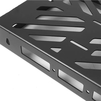 Aluminium Plus Steel New Style 4x4 Universal Car Parts Spare Tire Rack Cargo Basket Storage Boxes Pneu de secours universel