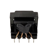 Transformateur SMPS à fil de cuivre à noyau de ferrite EE25 personnalisé, haute fréquence, pour pilote LED, applications industrielles et médicales, certifié UL CE RoHS, OEM