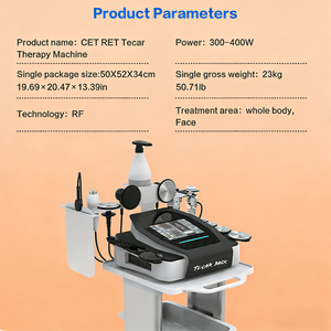 Magicbelle tecar back 4S อุปกรณ์ฟื้นฟูผิวด้วยคลื่นความถี่วิทยุพร้อมหน้าจอสัมผัสสำหรับดูแลร่างกายสัตว์ - Product Image 5